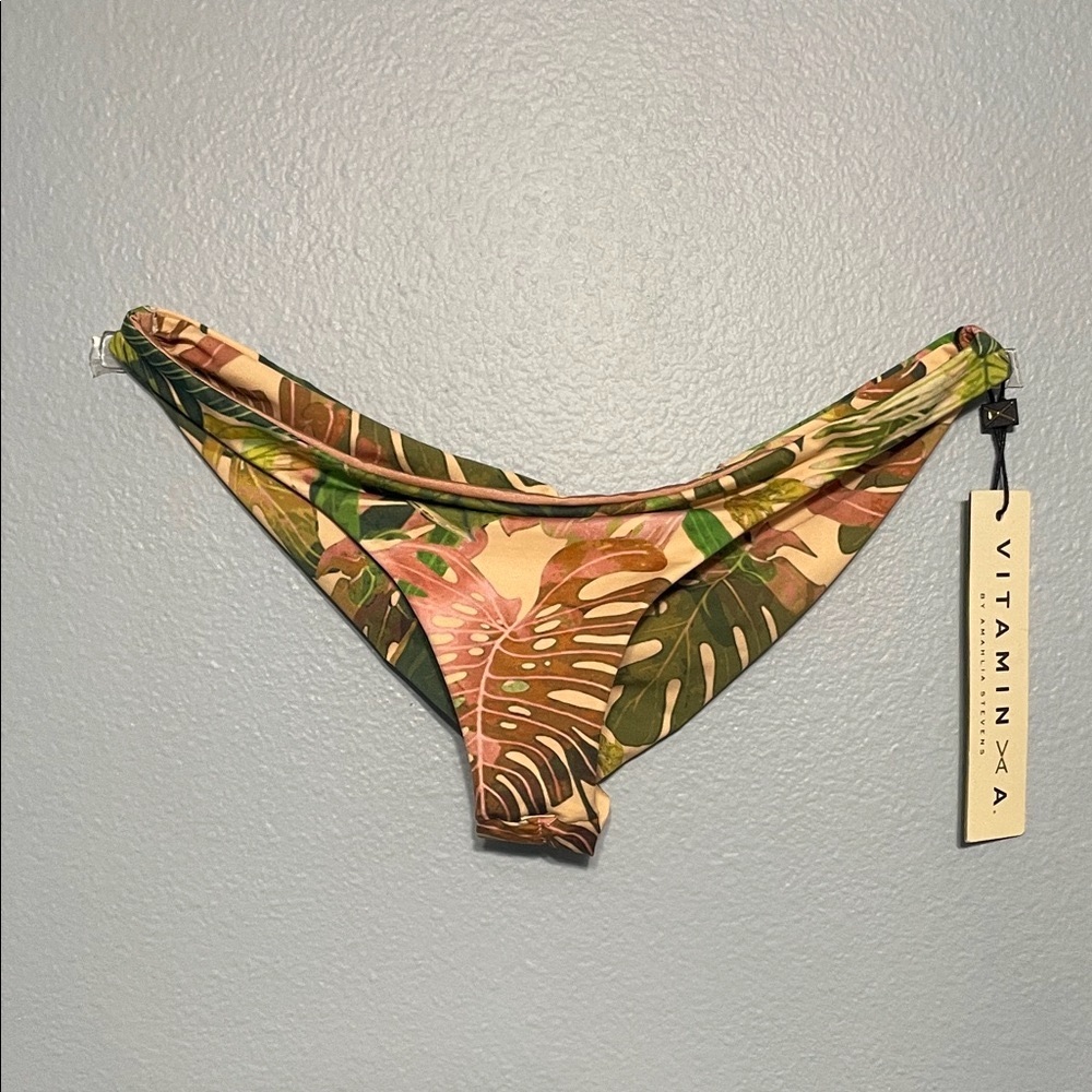 Vitamin A Tropical Print Bikini Bottom